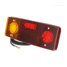 WAŚ WE549DP — LAMPA TYLNA ZESP. 2-SEGM. PRAWA PRZYCZ. PROSTOKĄTNA, DIODOWA, Z PRZEWODEM,12/24V