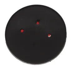 WAŚ WE92C — LAMPA OBRYSOWA CZERWONA NISKA PRZYCZEPA, FI 92MM, H=52MM