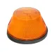 LAMPA OBRYSOWA POMARAŃCZOWA NISKA PRZYCZEPA, FI 92MM, H=52MM