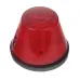 LAMPA OBRYSOWA CZERWONA WYSOKA PRZYCZEPA, FI 92MM, H=70MM