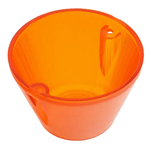 KLOSZ LAMPY OBRYSOWEJ POMARAŃC. WYSOKIEJ PRZYCZEPY