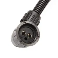 WTYCZKA EL. KĄTOWA - 2 (2) PINY, M24X1 CZUJNIKI ECAS, ELEKTROZAWORY