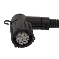 WTYCZKA EL. KĄTOWA - 7 (7) PINÓW,FI 24MM LAMPA TYLNA VOLVO FH, SCANIA 4, MAN TGA