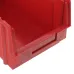 SKRZYNKA MAGAZYNOWA TYP0 - 149X 89X 69MM CZERWONA - NOŚNOŚĆ 1KG - PP