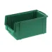 SKRZYNKA MAGAZYNOWA TYP0 - 149X 89X 69MM ZIELONA - NOŚNOŚĆ 1KG - PP