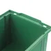 SKRZYNKA MAGAZYNOWA TYP1 - 199X135X100MM ZIELONY - NOŚNOŚĆ 2KG - PP