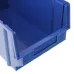 SKRZYNKA MAGAZYNOWA TYP2 - 298X179X149MM NIEBIESKA - NOŚNOŚĆ 4KG - PP