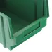 SKRZYNKA MAGAZYNOWA TYP2 - 298X179X149MM ZIELONA - NOŚNOŚĆ 4KG - PP