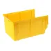 SKRZYNKA MAGAZYNOWA TYP3 - 400X269X199MM ŻÓŁTA - NOŚNOŚĆ 8KG - PP