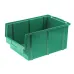 SKRZYNKA MAGAZYNOWA TYP3 - 400X269X199MM ZIELONA - NOŚNOŚĆ 8KG - PP