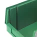 SKRZYNKA MAGAZYNOWA TYP3 - 400X269X199MM ZIELONA - NOŚNOŚĆ 8KG - PP