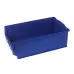 SKRZYNKA MAGAZYNOWA TYP4 - 600X360X200MM NIEBIESKA - NOŚNOŚĆ 15KG - PP
