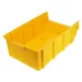 SKRZYNKA MAGAZYNOWA TYP4 - 600X360X200MM ŻÓŁTY - NOŚNOŚĆ 15KG - PP