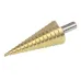 WIERTŁO STOŻKOWE POJEDYNCZE 4-32MM POKRYTE TYTANEM - DO METALI, BLACH, PCV