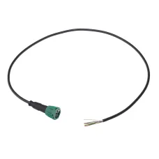FRISTOM WTYBAJONETP M10 — WTYCZKA BAJONET 5 PIN, ZIELONA Z PRZEWODEM 1M