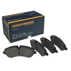 DENCKERMANN WVA25602 — KLOCKI HAM. FORD TRANSIT 2012R- PRZÓD 171,8X68,8X17MM, Z CZUJNIKAMI PREMIUM