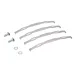KLOCKI HAM. SCANIA R/S 2016R- PRZÓD=TYŁ, 249,6X110,8X29,2MM