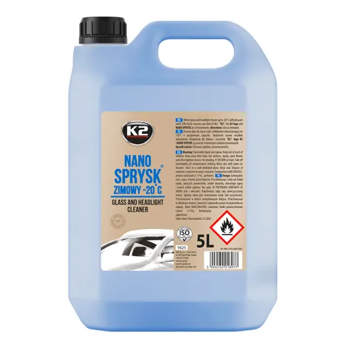 PŁYN DO SPRYSKIWACZY ZIMOWY K2 - 5L -20°C - PERFUMOWANY