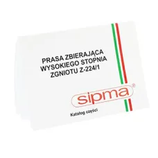  Z224 — KATALOG CZĘŚCI PRASY Z-224