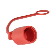  ZASW CZER P — ZAŚLEPKA SZYBKOZŁĄCZA HYDRAULICZNEGO WTYCZKA P, CZERWONA