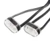 LAMPA DO OŚWIETLENIA POLA ROBOCZEGO MASZYN, 12/24V, DŁG Z PRZEWODAMI 1,0M