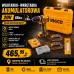 WIERTARKO - WKRĘTARKA AKUMULATOROWA 20V, 66Nm, 2 AKUMULATORY 2.0 Ah, WALIZKA Z AKCESORIAMI