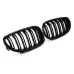 Nerki grill BMW E60 E61 Gloss Black 04-10