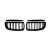 Nerki grill BMW E90 E91 Gloss Black 05-08