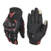 Rękawice motocyklowe Motocentric / Czerwone / XL