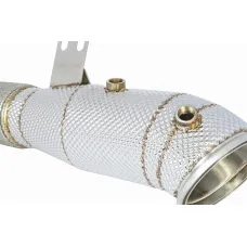 RBS TECHNOLOGY RBS-DP-25 — Downpipe BMW B58 G20 / Toyota Supra + Heatshield