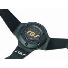 RBS TECHNOLOGY RBS-KZ-16 — Kierownica skóra perforowana RBS Technology 35/9cm
