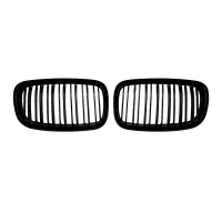 Nerki grill BMW X5 X6 E70 E71 Gloss black 06-13