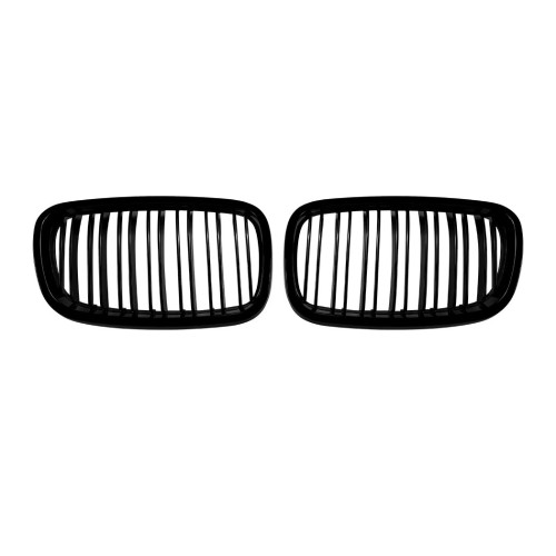 Nerki grill BMW X5 X6 E70 E71 Gloss black 06-13