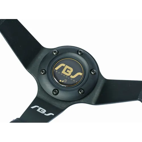 Kierownica skóra perforowana RBS Technology 35/9cm
