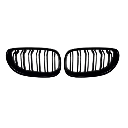 Nerki grill BMW E60 E61 Gloss Black 04-10