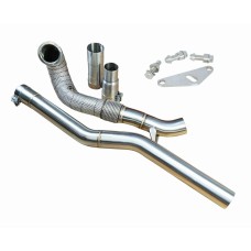 RBS TECHNOLOGY RBS-DP-29 — Downpipe VW Golf VII R / S3 /Leon Cupra Heatshield