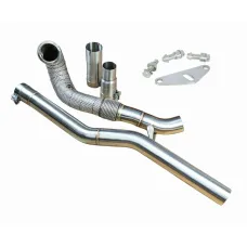 RBS TECHNOLOGY RBS-DP-29 — Downpipe VW Golf VII R / S3 /Leon Cupra Heatshield