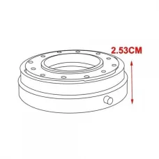 RBS TECHNOLOGY RBS-RK-02PR — Rozpinka do kierownicy - quick release slim
