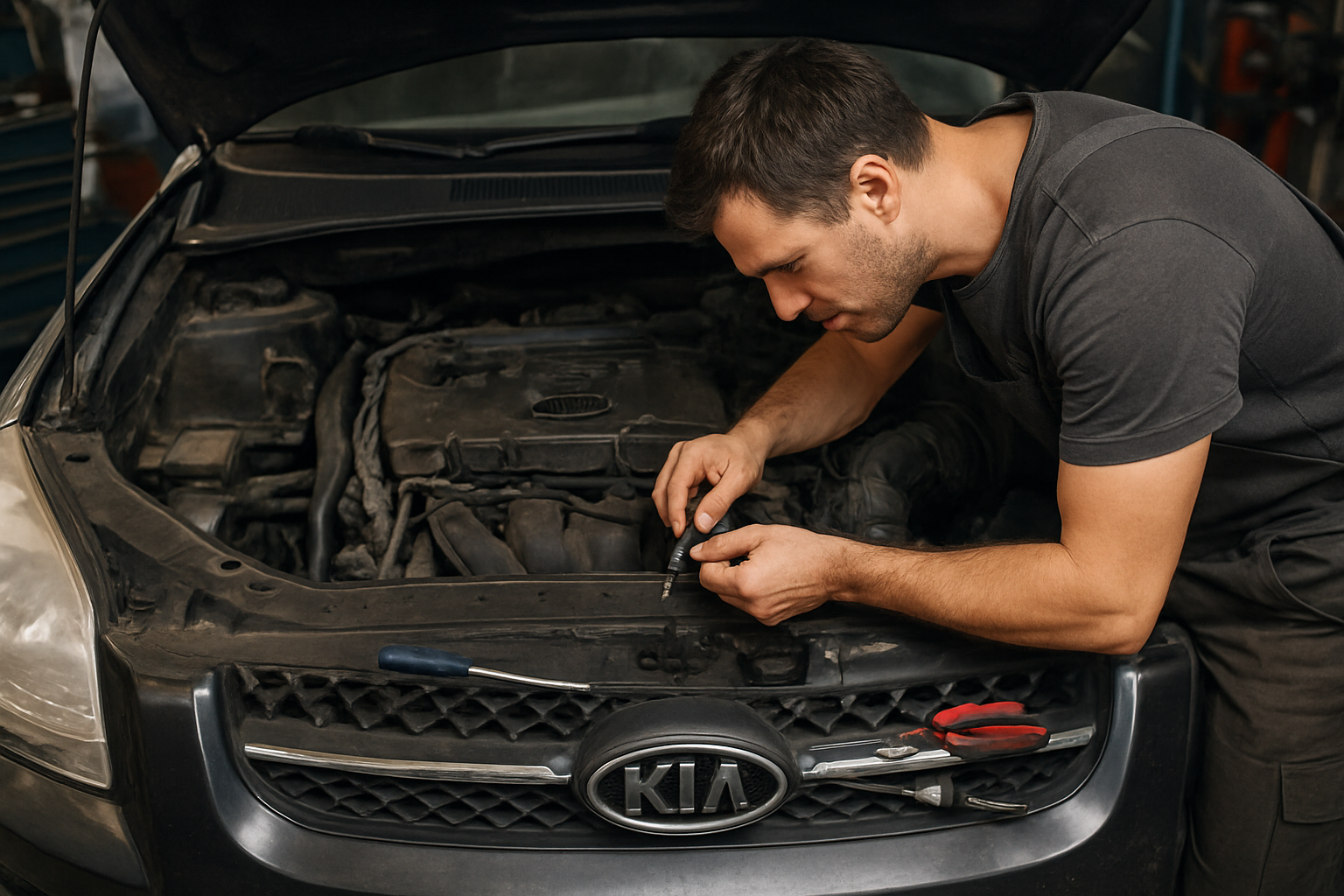 Sonda lambda Kia Sportage 1.6 GDI – objawy, diagnoza, wymiana