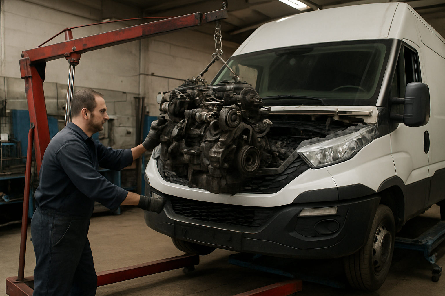 Silnik kompletny Iveco Daily 2.5 – co warto wiedzieć przed wymia