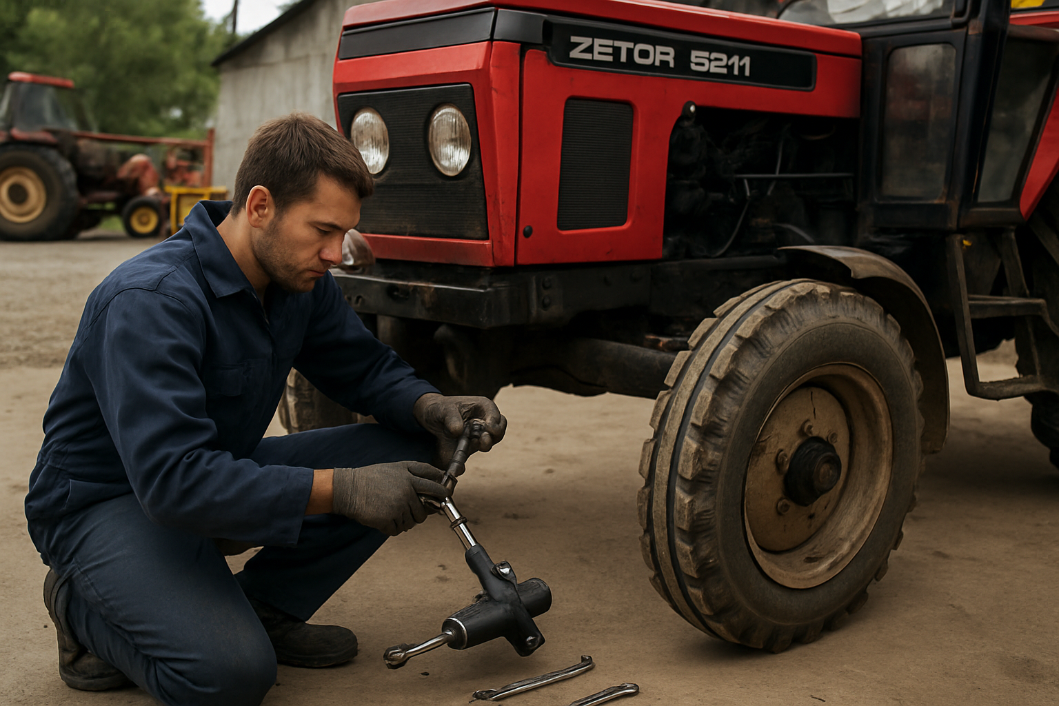 Wysprzęglik Zetor 5211 – objawy, dobór i wymiana